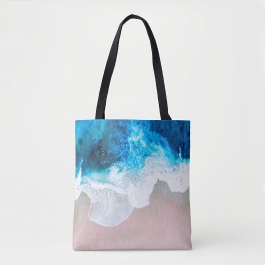 Beach Uitzicht Tote Bag (Voorkant)