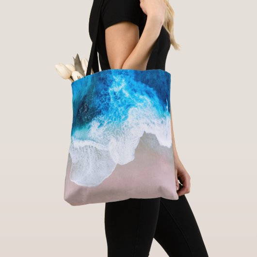 Beach Uitzicht Tote Bag (Dichtbij)