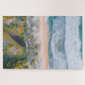 Beach, Uitzicht van de Seascape Legpuzzel (Horizontaal)