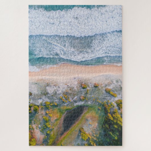 Beach, Uitzicht van de Seascape Legpuzzel (Verticaal)