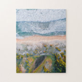 Beach, Uitzicht van de Seascape Legpuzzel (Verticaal)