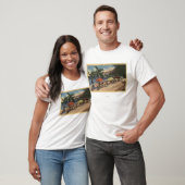 Beach Uitzicht voor Hotel St. Catherine T-shirt (Unisex)