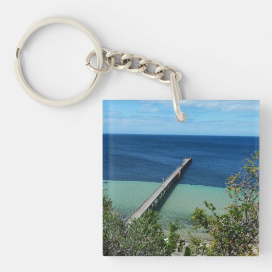 Beach Uitzichten van hoog naar boven, Sleutelhanger (voorkant)