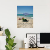 Beach Umberella poster (Thuiskantoor)