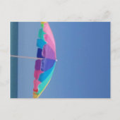 Beach umbrella briefkaart (Voorkant)