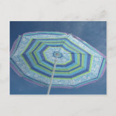 Beach Umbrella Briefkaart (Voorkant)