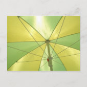 Beach Umbrella Briefkaart (Voorkant)