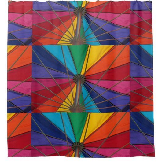 Beach Umbrella Douchegordijn (Voorkant)