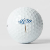 Beach Umbrella Golfballen (Voorkant)