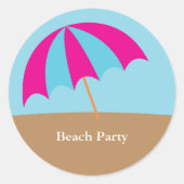 Beach Umbrella Stickers (Voorkant)