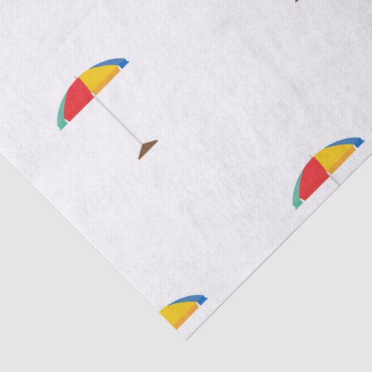Beach Umbrella-weefselpapier Tissuepapier (Detail)