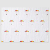 Beach Umbrella-weefselpapier Tissuepapier (Voorkant)