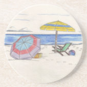 BEACH UMBRELLAS onderzetter (Voorkant)