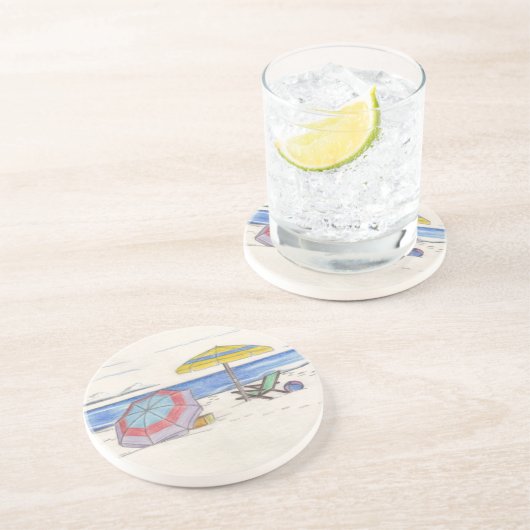 BEACH UMBRELLAS onderzetter (Zijkant)