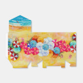 Beach Umbrellas Sand Bedankdoosjes (Uitgevouwen)