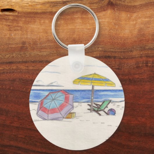 BEACH UMBRELLAS sleutelhanger (Voorkant)