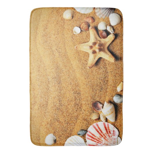 Beach under My Feet Badmat (Voorkant Verticaal)