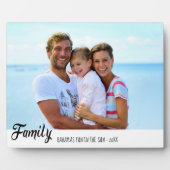 Beach Vacation foto van de familie Fotoplaat (Voorkant)
