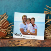 Beach Vacation foto van de familie Fotoplaat (Zijkant)