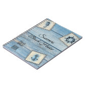 Beach Vacation Home House Gastenboek Inloggen Notitieboek (Linkerzijde)