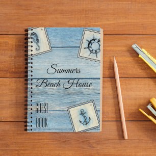 Beach Vacation Home House Gastenboek Inloggen Notitieboek
