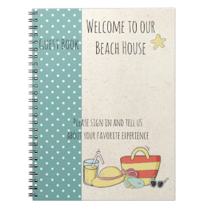 Beach Vacation Home House Gastenboek Inloggen Notitieboek
