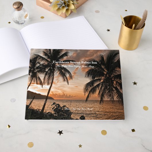 Beach Vacation House Hotel Inn Rental Gastenboek (Voorkant open)