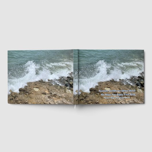 Beach Vacation House Hotel Inn Rental Guest Book Gastenboek (Volledig)