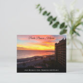 Beach Vacation House Short term Rental Briefkaart (Staand voorkant)