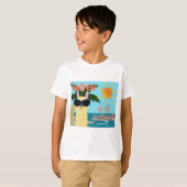 Beach Vacation Kinderen Outfit T-shirt (Voorkant volledig)
