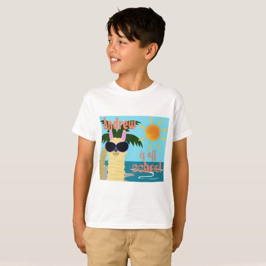 Beach Vacation Kinderen Outfit T-shirt (Voorkant volledig)