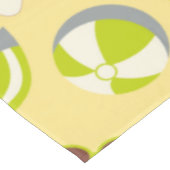 Beach vacay pattern with sunglasses and sun hat tafelkleed (Gekanteld)