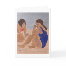 Beach vakantie Kaart