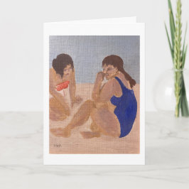 Beach vakantie Kaart