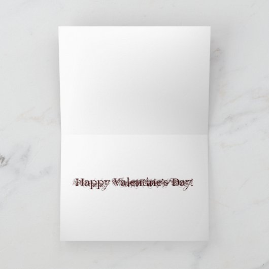 Beach Valentijn Feestdagen Kaart (Binnen)