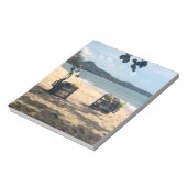 Beach Vendors ... Lamai Beach, Koh Samui Island Notitieblok (Linkerzijde)