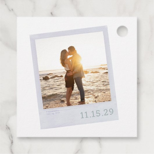 Beach Vibe Bedankjes Labels (Achterkant)