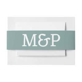 Beach Vibe Blauwgroen Uitnodigingen Wikkel