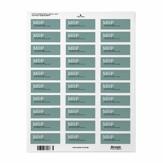 Beach Vibe Etiket (Full Sheet)