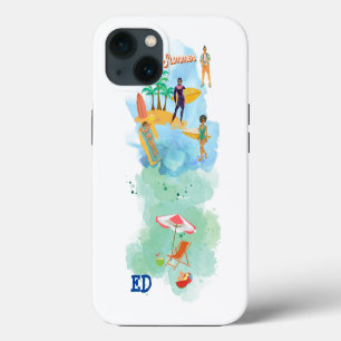 BEACH VIBE Hoesje-Mate iPhone CASE 13 Hoesje