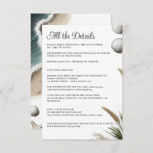 Beach Vibe Informatiekaartje