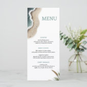 Beach Vibe Menu (Staand voorkant)