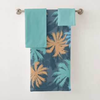 Beach Vibe Palm Tree Bad Handdoek