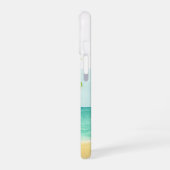 Beach Vibe Palm Tree  iPhone 16 Hoesje (Linkerkant)