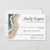 Beach Vibe RSVP Kaartje (Voorkant)