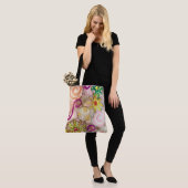 “Beach Vibes” All-Over Pint Tasje Tote Bag (Op model)