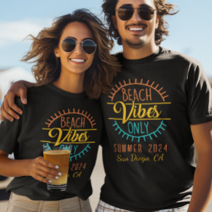 Beach Vibes Alleen groepsvakantie T-shirt