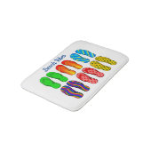 Beach Vibes badmat (Gekanteld)