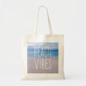 Beach Vibes Beauful Ocean and Sand Paradise Tote Bag (Voorkant)