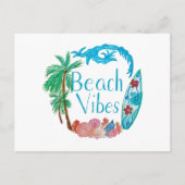 Beach Vibes Briefkaart (Voorkant)